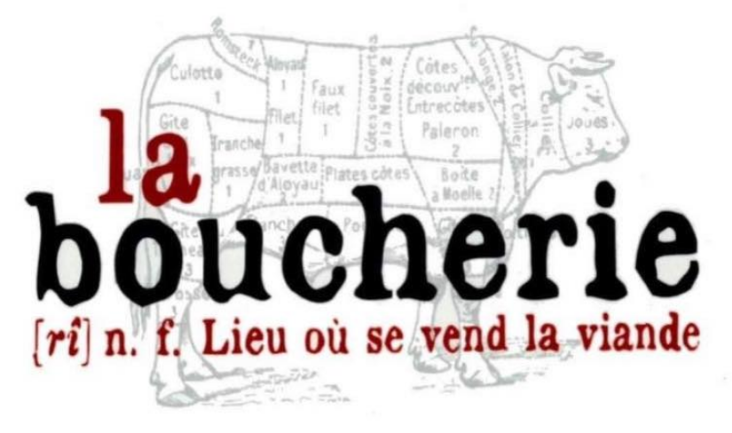 Logo de La Boucherie